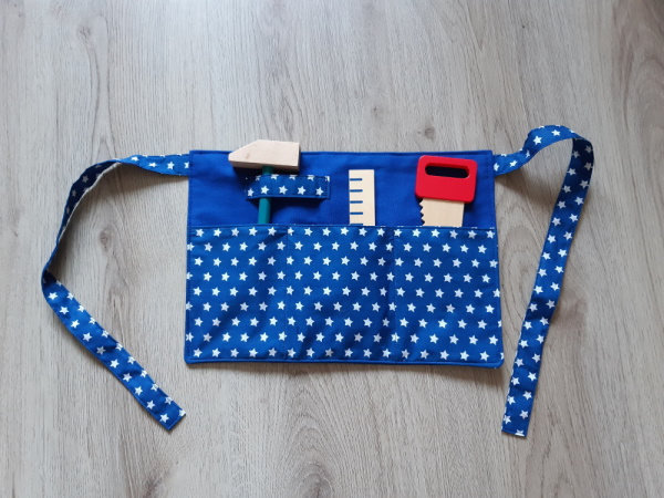 schort met gereedschap